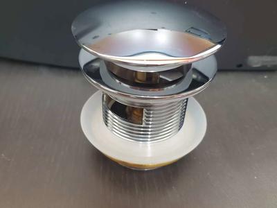 NEW CHROME POP UP SINK DRAIN WITH OVERFLOW (15 AVAILABLE) - RETAILS: $41.99 EACH