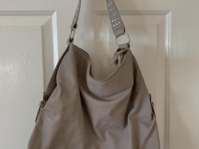 Gray Slouch Purse