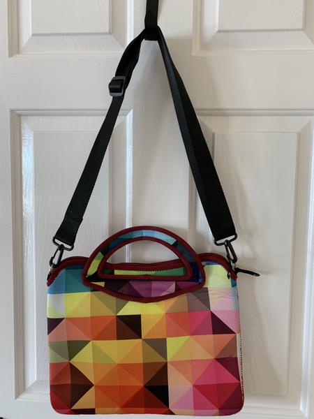 Multi Colored Laptop Case