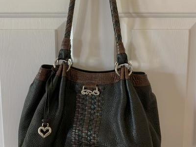 Brighton Collectibles Leather Brown Bag