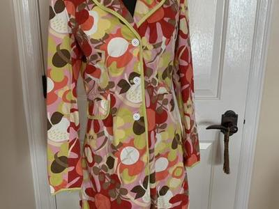 Women’s Jacket Fun Print Size 8 Medium