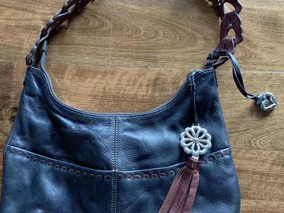 Brighton Collectibles Leather Purse Brown Black