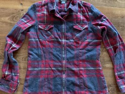 Natural Reflection Flannel Shirt Size M