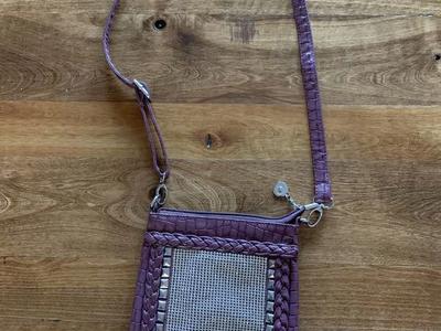 Purple With Rhinestones Bag