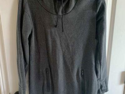 Longer Athleta Gray Hoodie Small