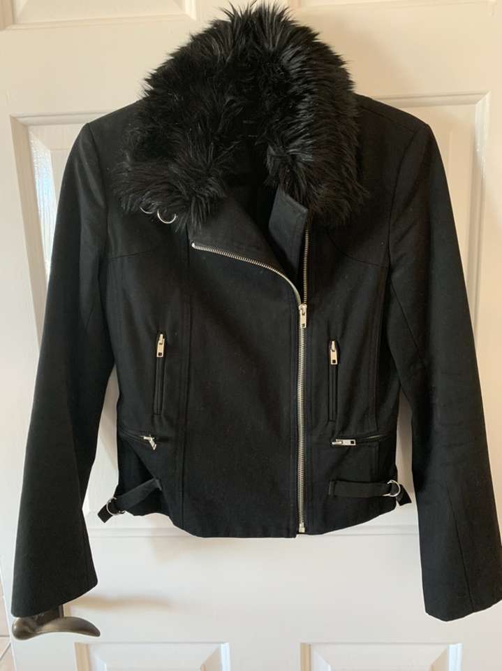 BCBGMAXAZRIA Coat Black Size XS