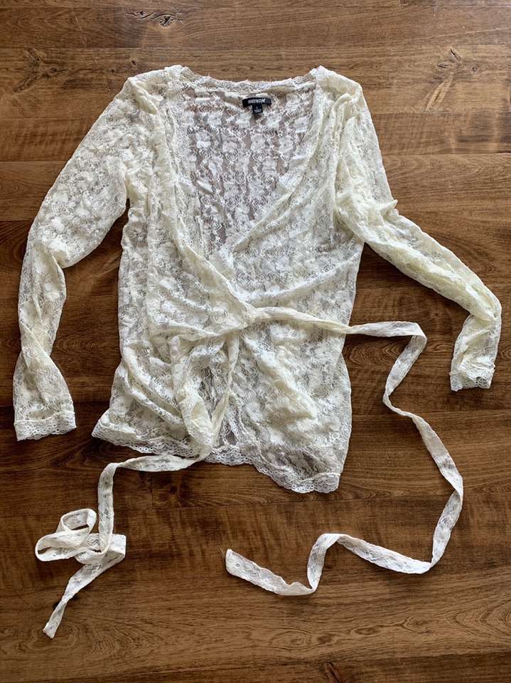 Lace Cardigan Size Large