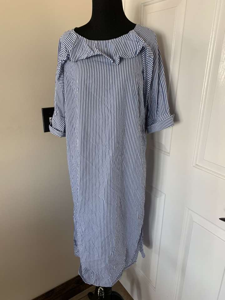 H&M Striped Dress Size 10