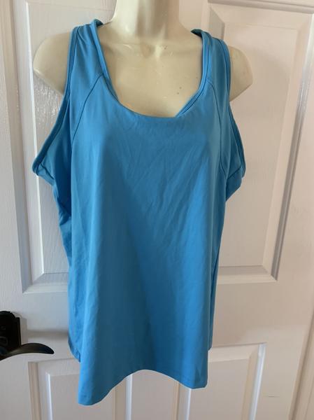 XL Blue Athleta Workout Shirt