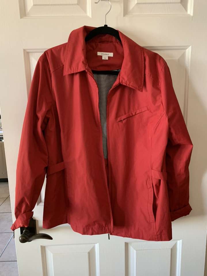 Red Jacket Dress Barn Size Large