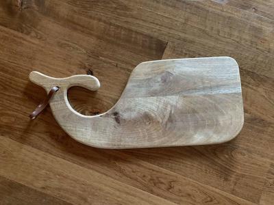 Whale Cutting Board