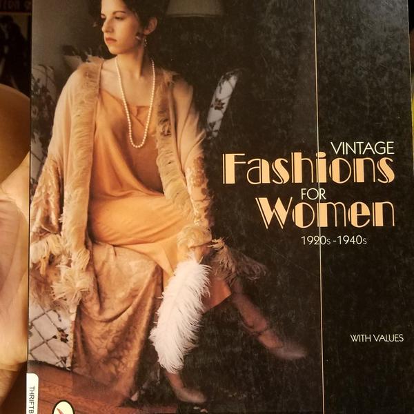 Vintage fashion for women 1920s-1950s book