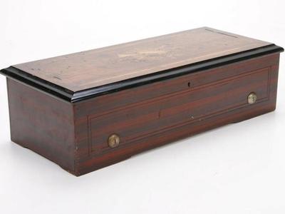 Antique Swiss Cylinder Music Box Reduced price