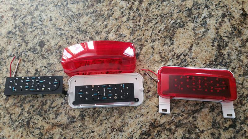 LED stop, turn and running light