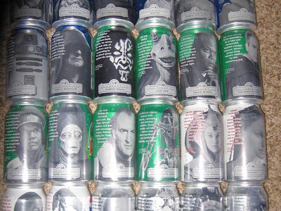 Collectible Star Wars Pepsi Cans (no Yoda)
