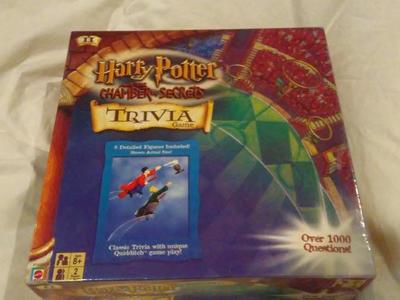 Harry Potter Chamber of Secrets Trivia Game