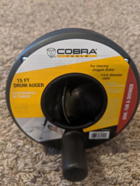 New Cobra 15' Drum Auger