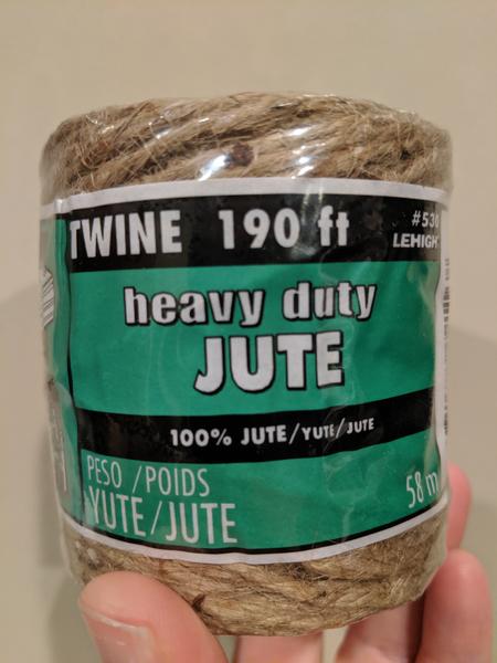 New Twine Jute 190 ft packages
