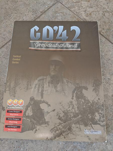 GD'42  The Battle in the Luchessa Valley 1942 MMP war game military