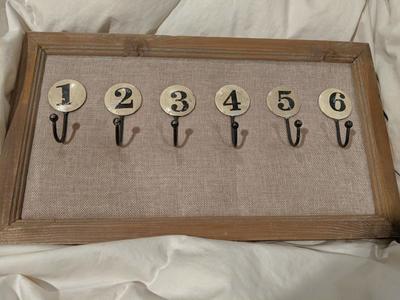 Home decor key holder wall hanging