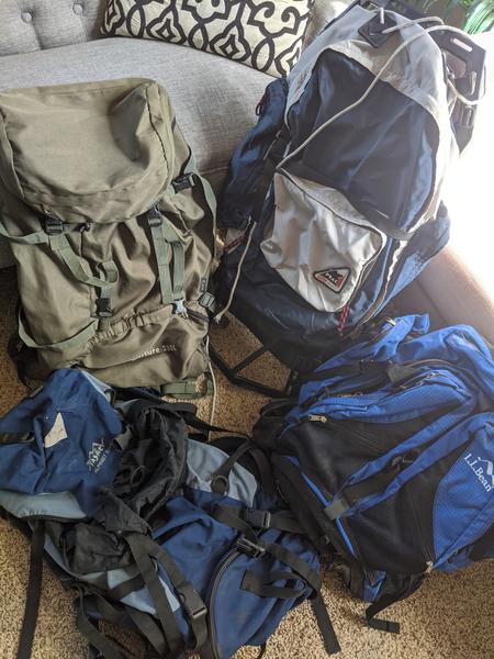 Alpine Hiking Backpack scout camp