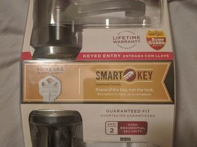 Kwikset Lido Venetian Bronze Keyed Entry Door Lever handle