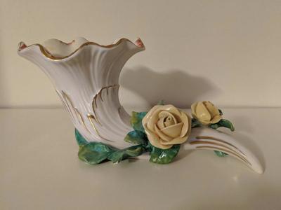 Vintage frakenthal porcelain flower figurine