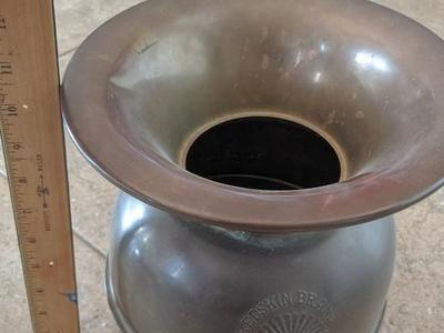 Brass Redskin Brand Chewing Tobacco Indian spittoon