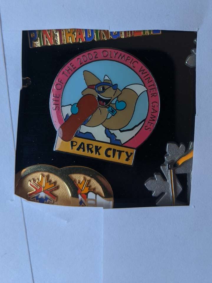 2002 olympic pin park city midway utah