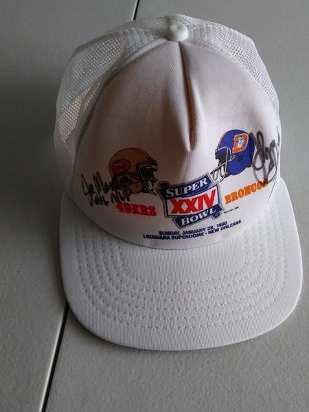 Super Bowl 24 Autographed Hat