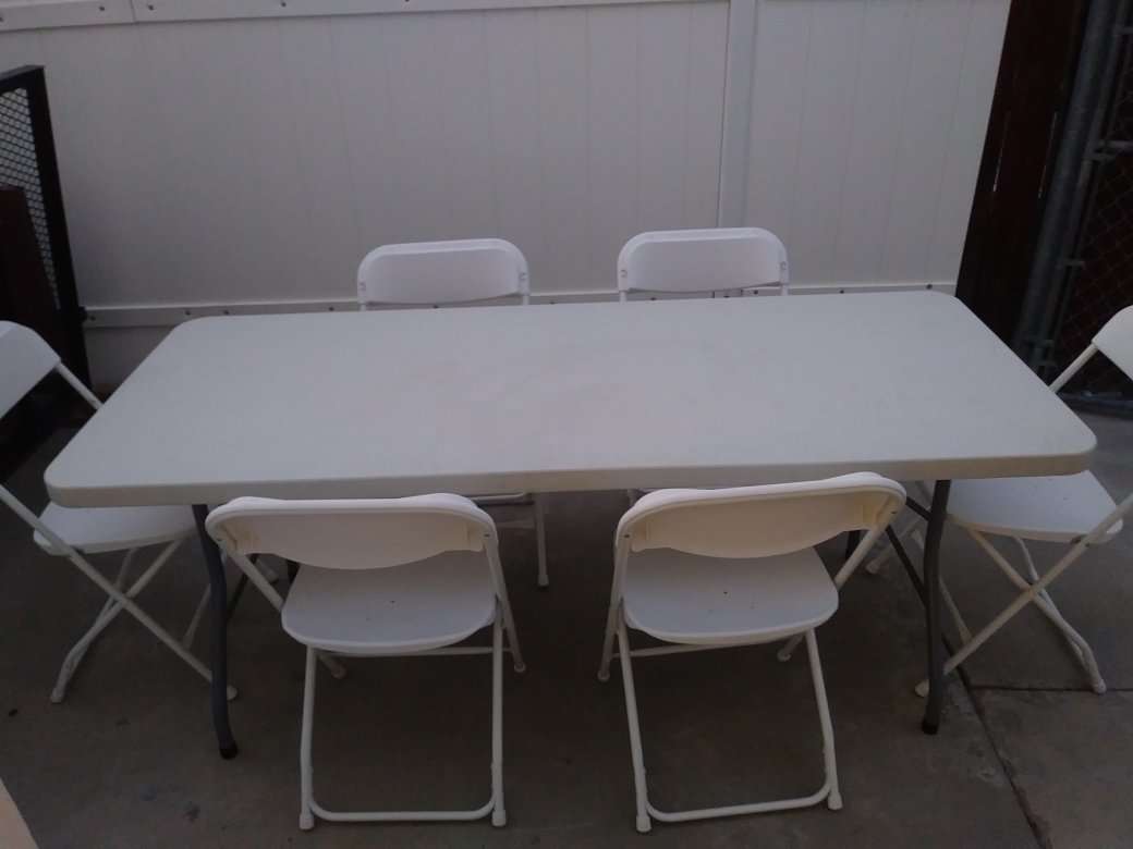 Tables and chairs.for rent.