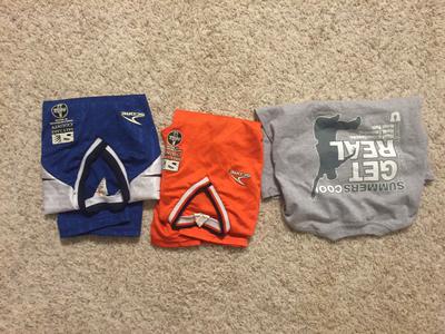 3 boy's sport shirts size 6-8