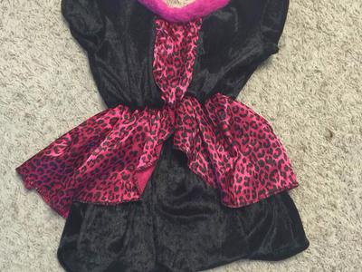 Girl's cheetah costume size 4-6