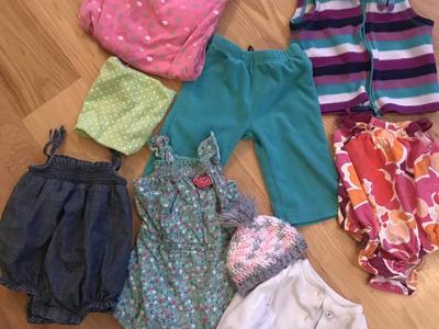 Baby girl 0-3 M lot
