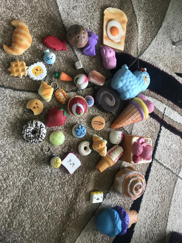 Rare Squishy set 35+.  Large ones