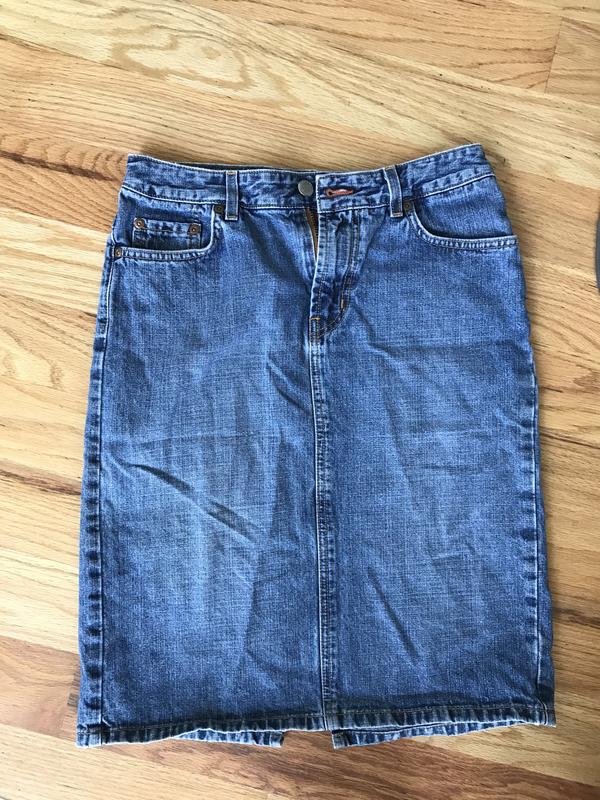 Jean skirt size 2