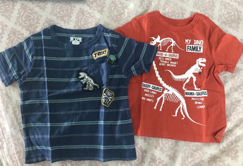 Brand new children’s place dinosaur T-shirt 12-18m