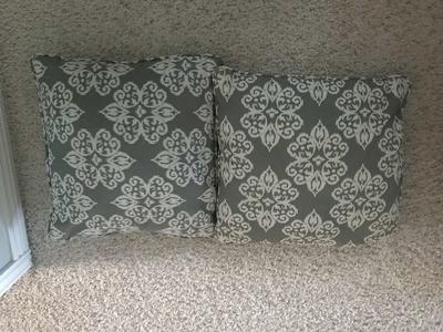 2 good condition pillows