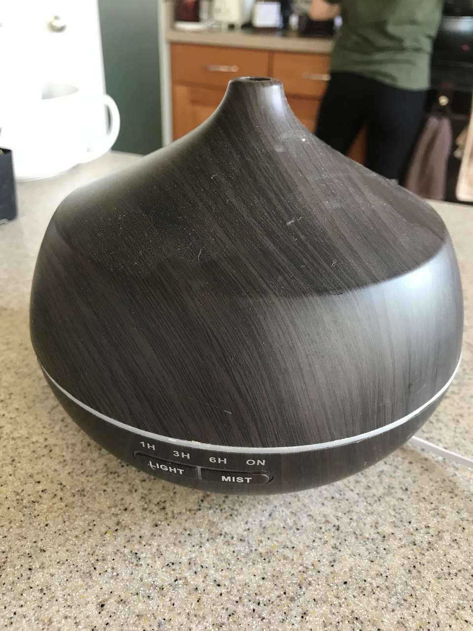 Diffuser with light