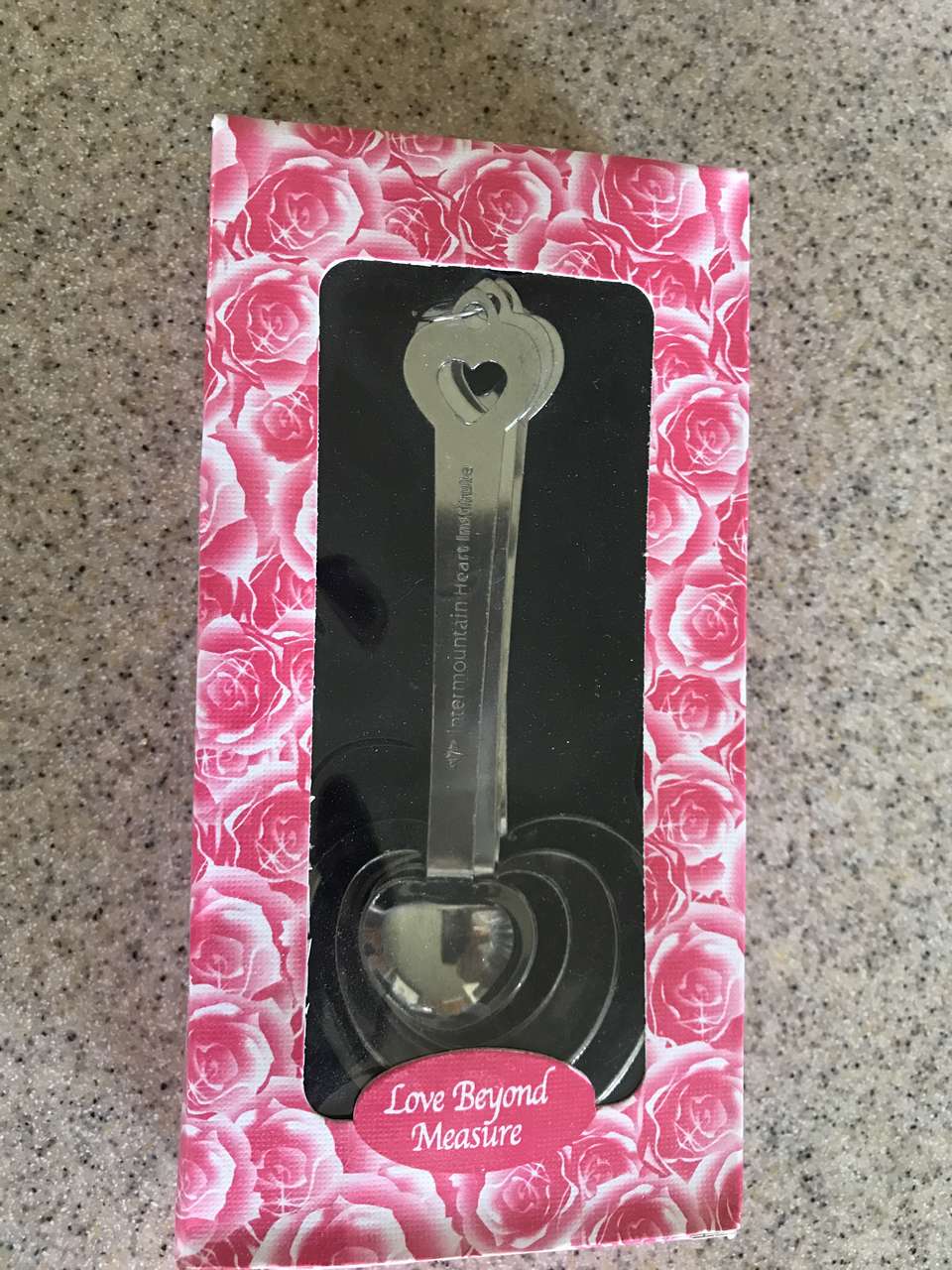 Measuring spoon set.  New