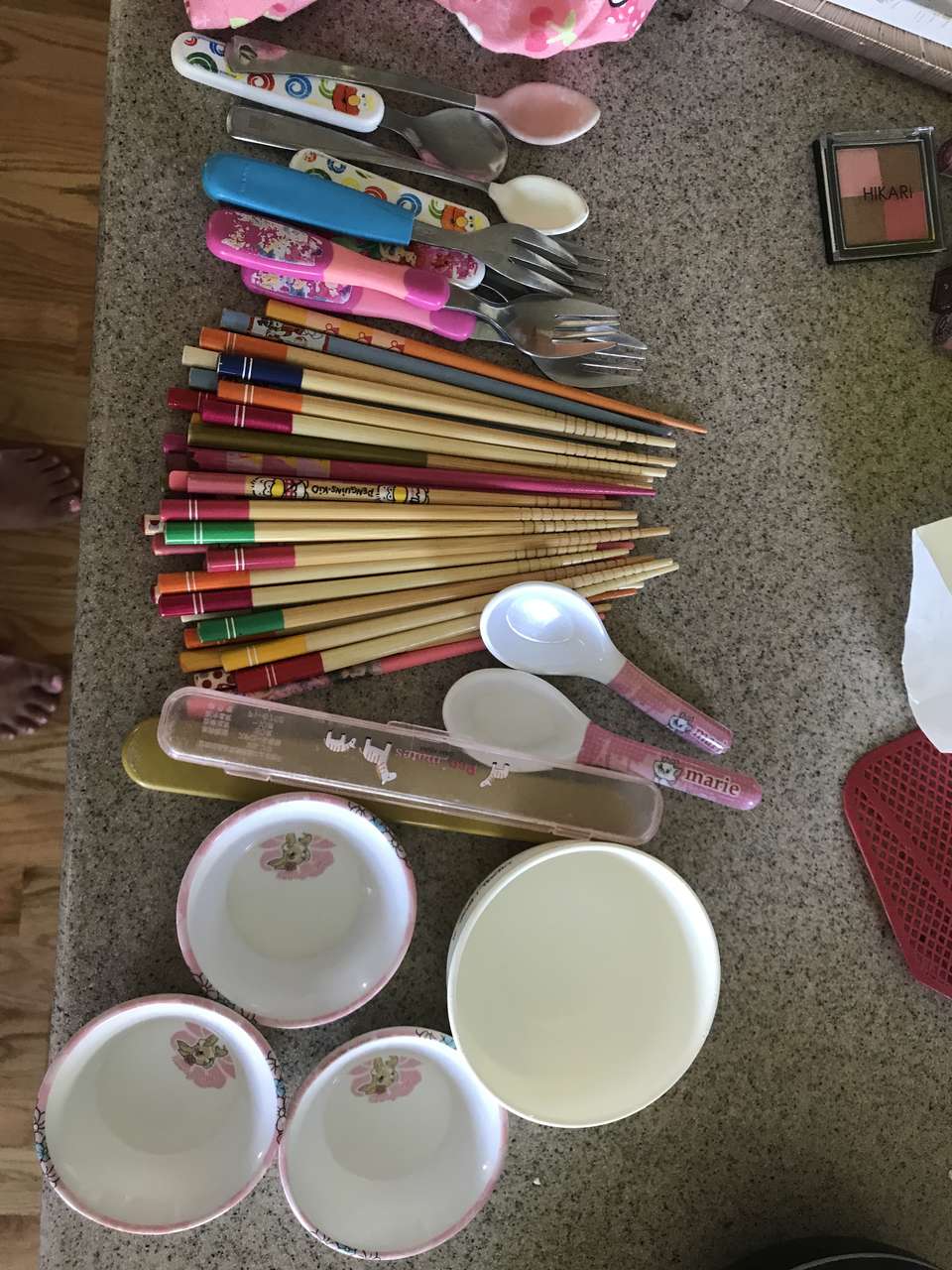 Children’s chopsticks, folks and spoons
