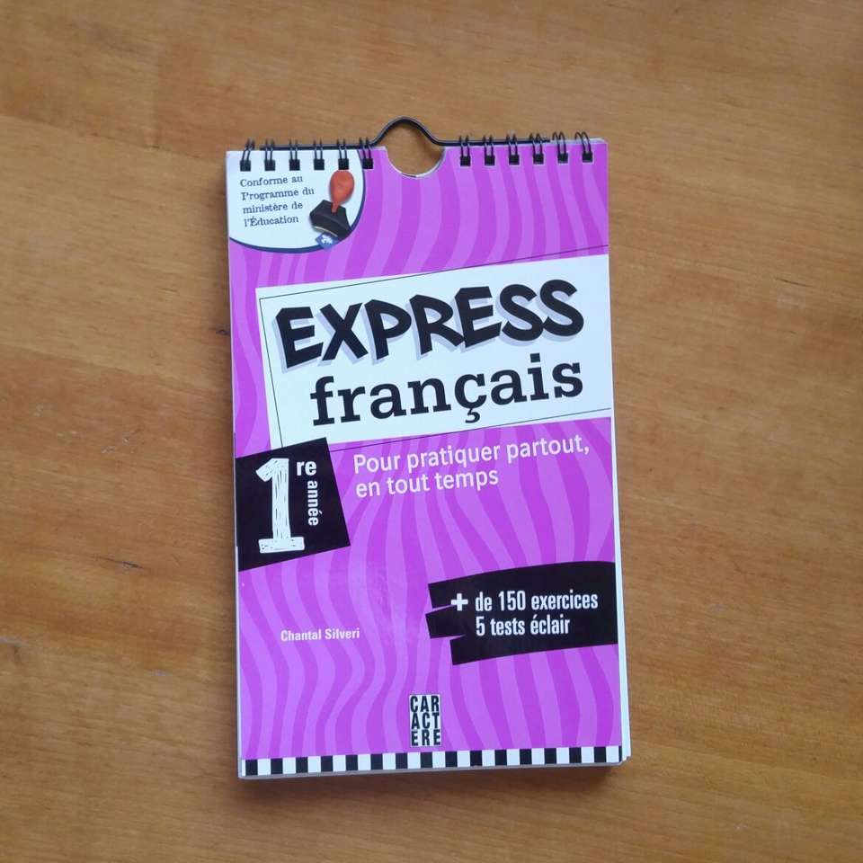 1st Grade French Workbook