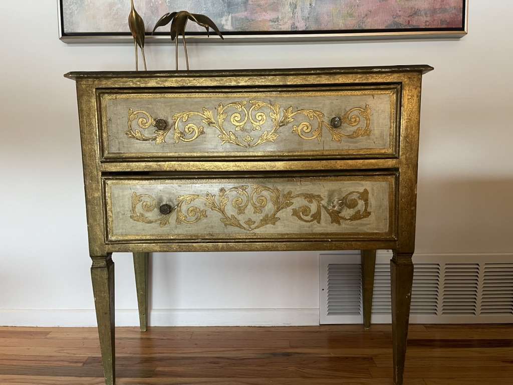 AntiqueFlorentine Amalfi Side table 2 drawers