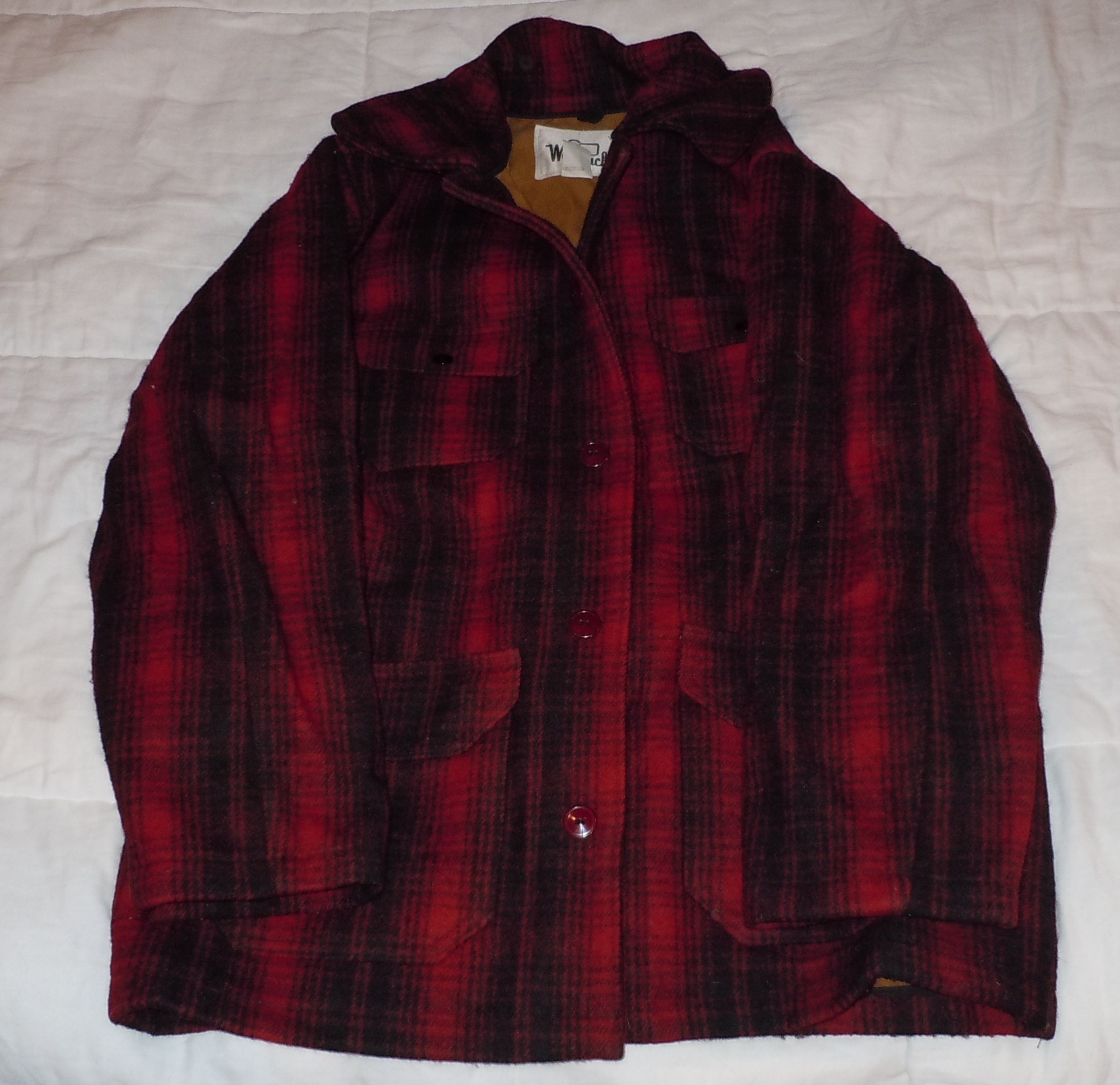 WOOLRICH HUNT COAT and PANTS DOUBLE BUTT and KNEES USA