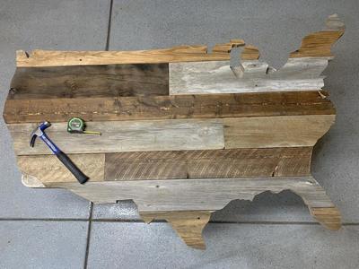 Barnwood US Map