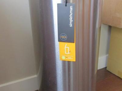 Simple Human 30L step can w/liners