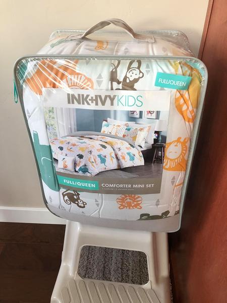 New Ink+Ivy Kids Mini comforter set, F/Q, cotton