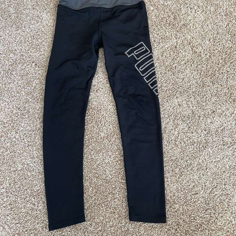 Youth Boys PUMA Tights With Logo Size M(8-10)