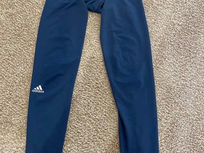 Adidas Sports Tights Youth Boys Size S(8) Preowned