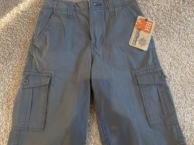 NWT Ruff Hewn Cotton Cargo Shorts Size 12, Boys